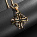 Jerusalem Cross Necklace Pendant