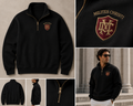 Milites Christi Signature Quarter-Zip with embroidered crest